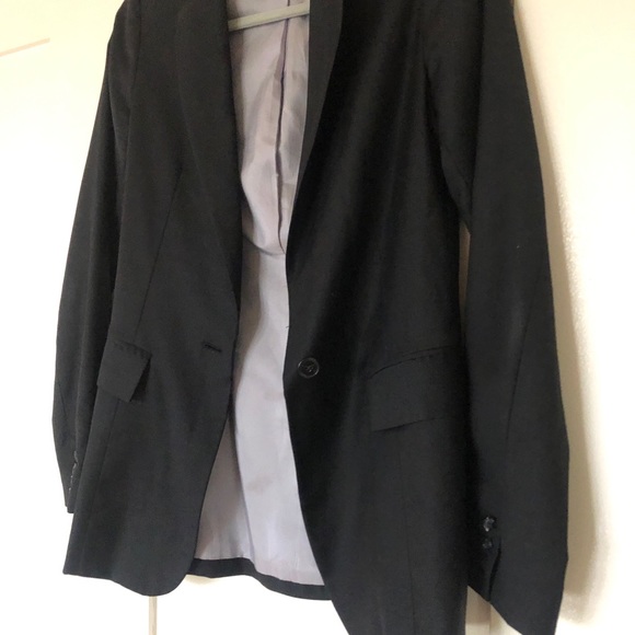 Black single breasted blazer - Picture 3 of 6
